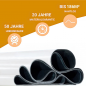 Preview: EPDM-Dachbahn weiß 1,5 mm Cool-Roof