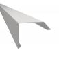 Preview: Dachrandprofil ISOS 100 cm Silber RAL 9006 Materialstärke 1,5 mm
