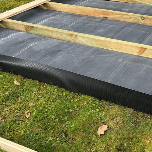 EPDM Butyl-Abdichtungsband gewebeverstärkt schwarz