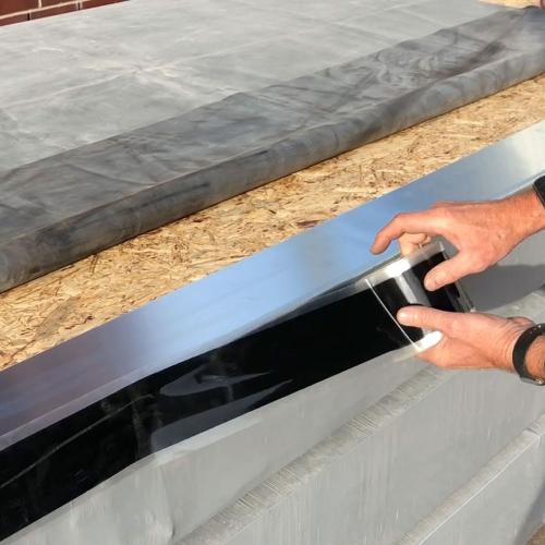 Nahtband EPDM schwarz 7,5 cm Zuschnitt