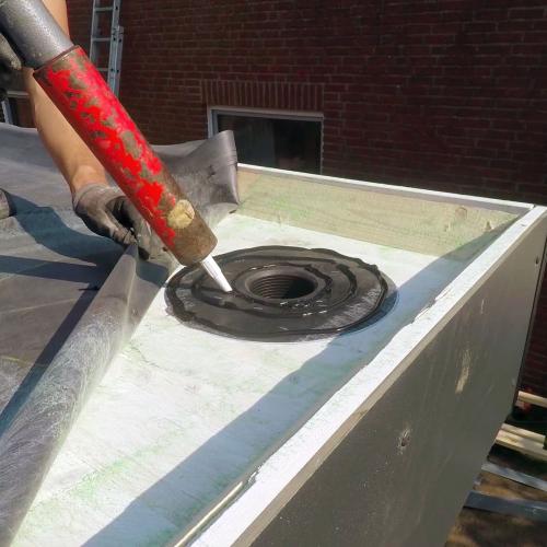 SET: 1 x DACHPROTECT Dachgully DN50 bis DN150 1 x DACHPROTECT EPDM Anschlusskleber FLEX 290ml