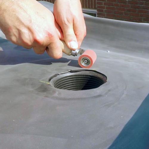 SET: 1 x DACHPROTECT Dachgully DN50 bis DN150 1 x DACHPROTECT EPDM Anschlusskleber FLEX 290ml