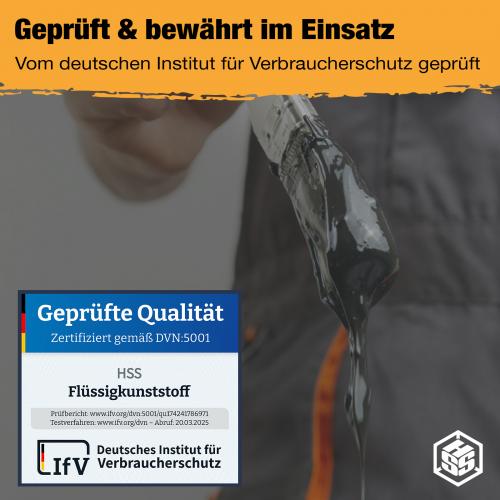 Flüssigkunststoff Abdichtungsset inkl Vlies und Pinsel