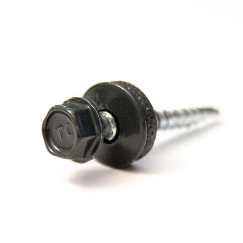 Preview: Twistec Trapezblechschraube RAL 7016 4,8x35 mm inkl EPDM-Dichtscheibe