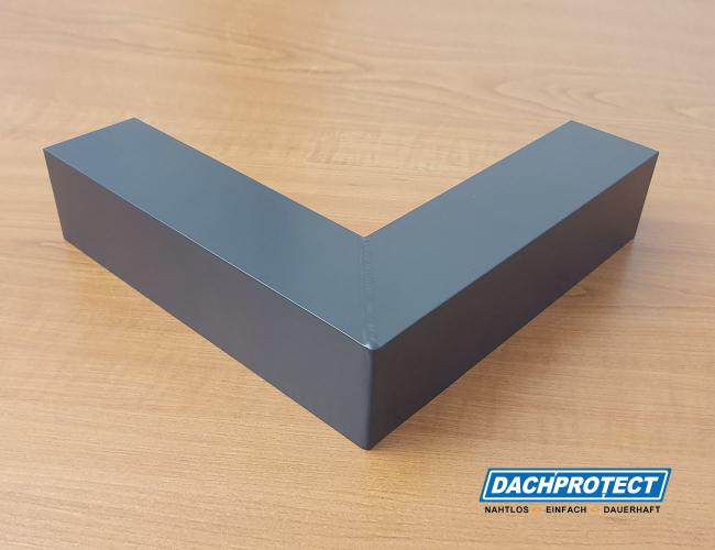Preview: Außenecke ISOS 90° Anthrazit RAL 7016 Schenkellänge 25 cm Ansicht