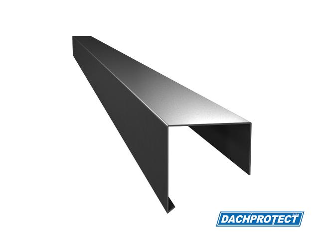 Dachrandprofil CUBE Anthrazit RAL 7016 Produktbild