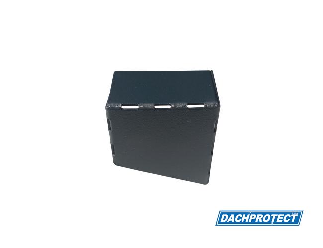 Preview: Endkappe CUBE Anthrazit RAL 7016 Ansicht