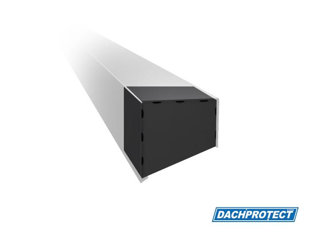 Endkappe CUBE Anthrazit RAL 7016 rechts links verwendbar