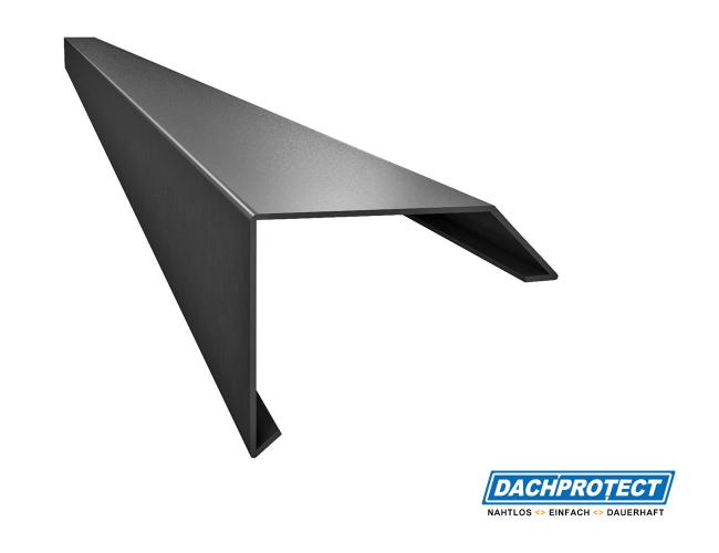 Dachrandprofil ISOS 100 cm Anthrazit RAL 7016 Materialstärke 1,5 mm