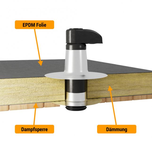 Aufstockelement DN110-125