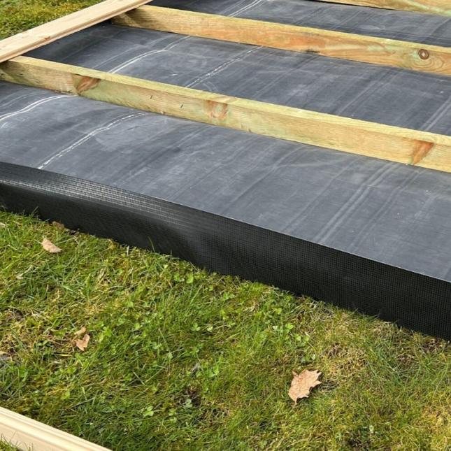 EPDM Butyl-Abdichtungsband gewebeverstärkt schwarz