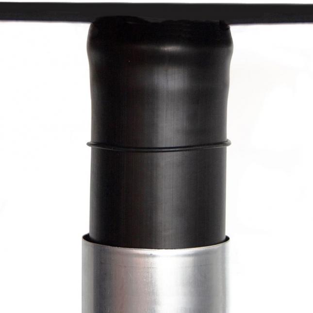 Adapterring für Zinkfallrohre DN100 an Garantie-Gully DN90