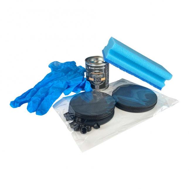Schrauben Reparaturflicken SET für Trapezblech