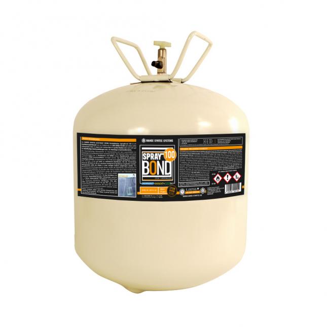 EPDM Kontaktkleber SprayBond 22,10 Liter Produktbild Dose und Druckbehälter